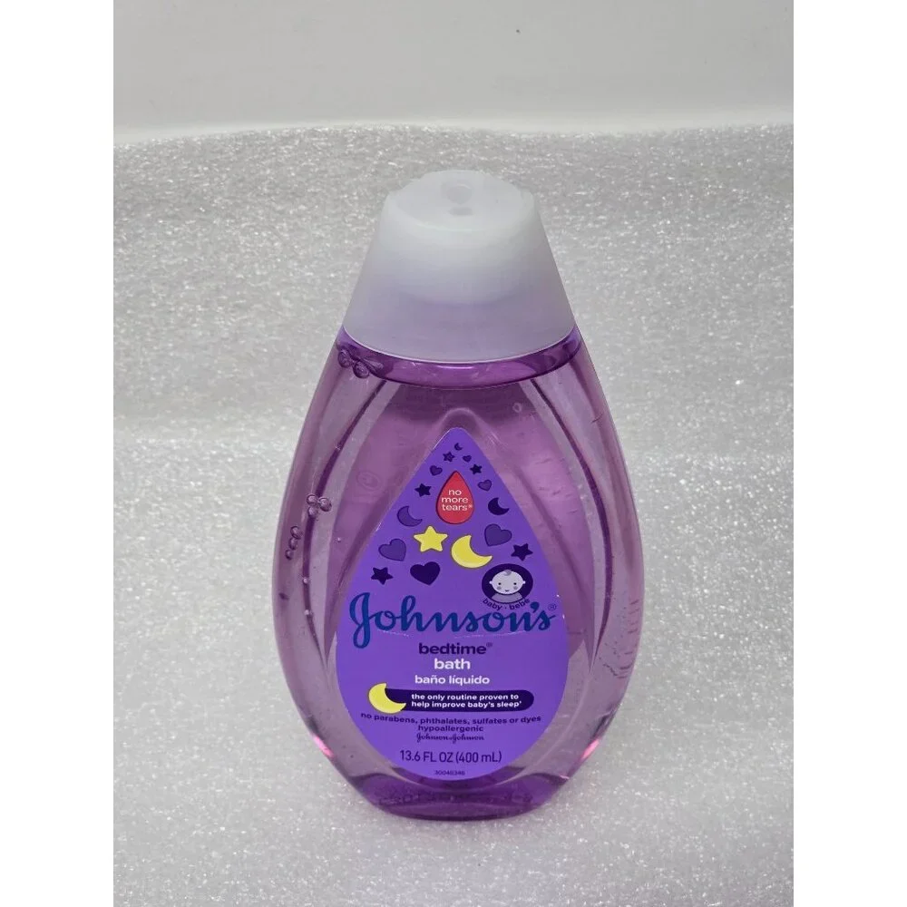 Johnsons Bedtime Bath 13.6 Fl Oz / 400 Ml Lavender & Chamomile Scented Baby Wash